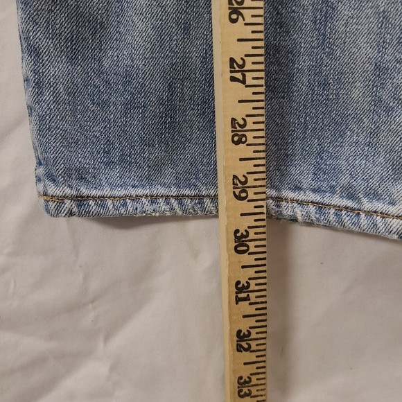 American Eagle Relaxed Straight Jeans Size 32x30 Men's Blue Denim - Picture 6 of 12